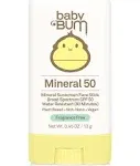 Sun Bum Baby Bum Mineral SPF 50 Sunscreen Face Stick