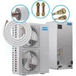 4 to 5 Ton 18 SEER Variable Speed MRCOOL Universal Central Heat Pump Split System - Upflow/Horizontal with Quick Connect Lineset - 15 Feet