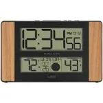 La Crosse Technology Atomic Digital Clock with Temperature and Moon Phase