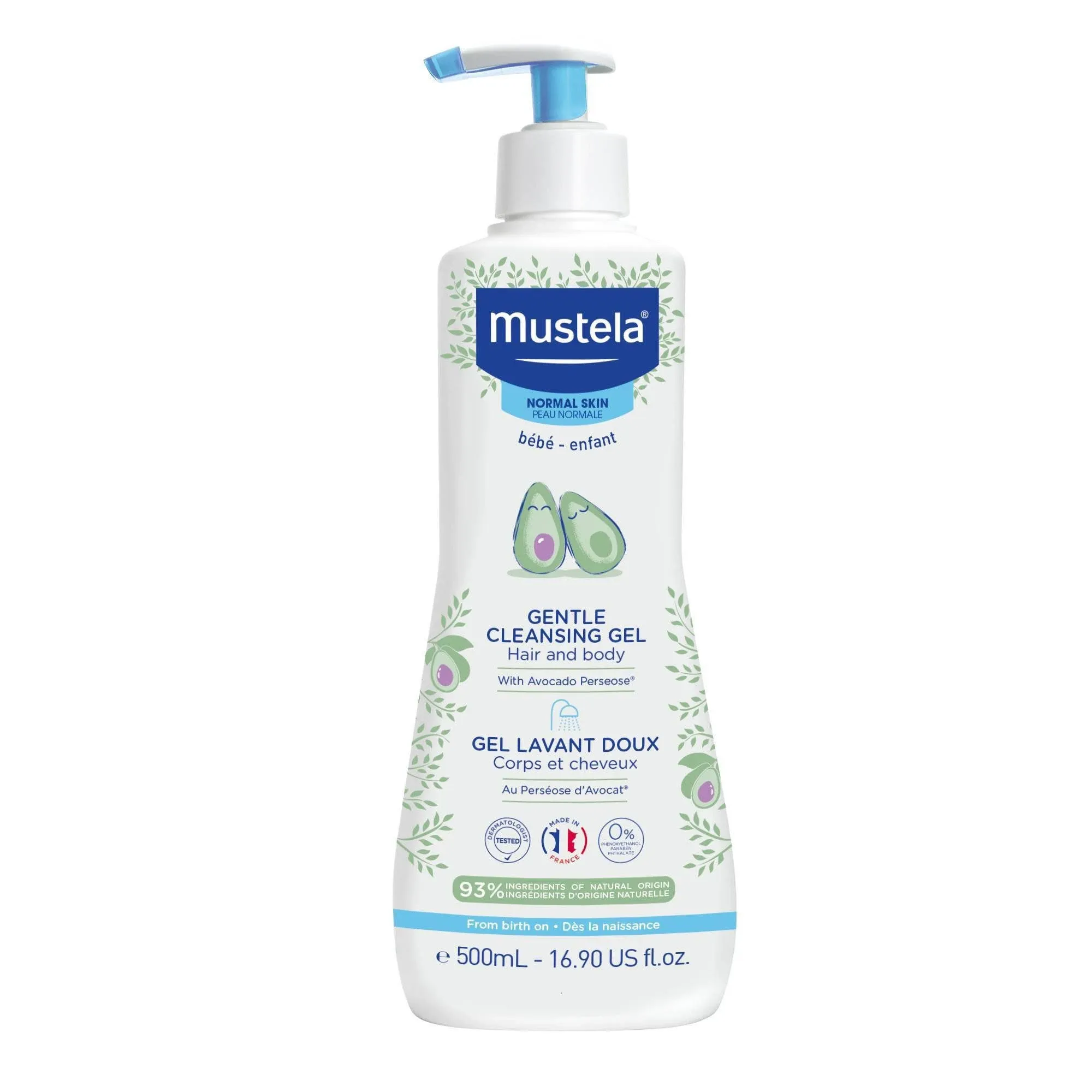 Mustela - Gentle Cleansing Gel Hair And Body 16.9 oz.