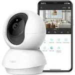 TP-Link Tapo 2K Pan Tilt Security Camera For Baby Monitor, Dog Camera W/Motion Detection, 2-Way Audio Siren, Night Vision, Cloud &SD Card Storage