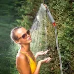 Ivation Portable Camping Shower, Compact Handheld & Hands-Free