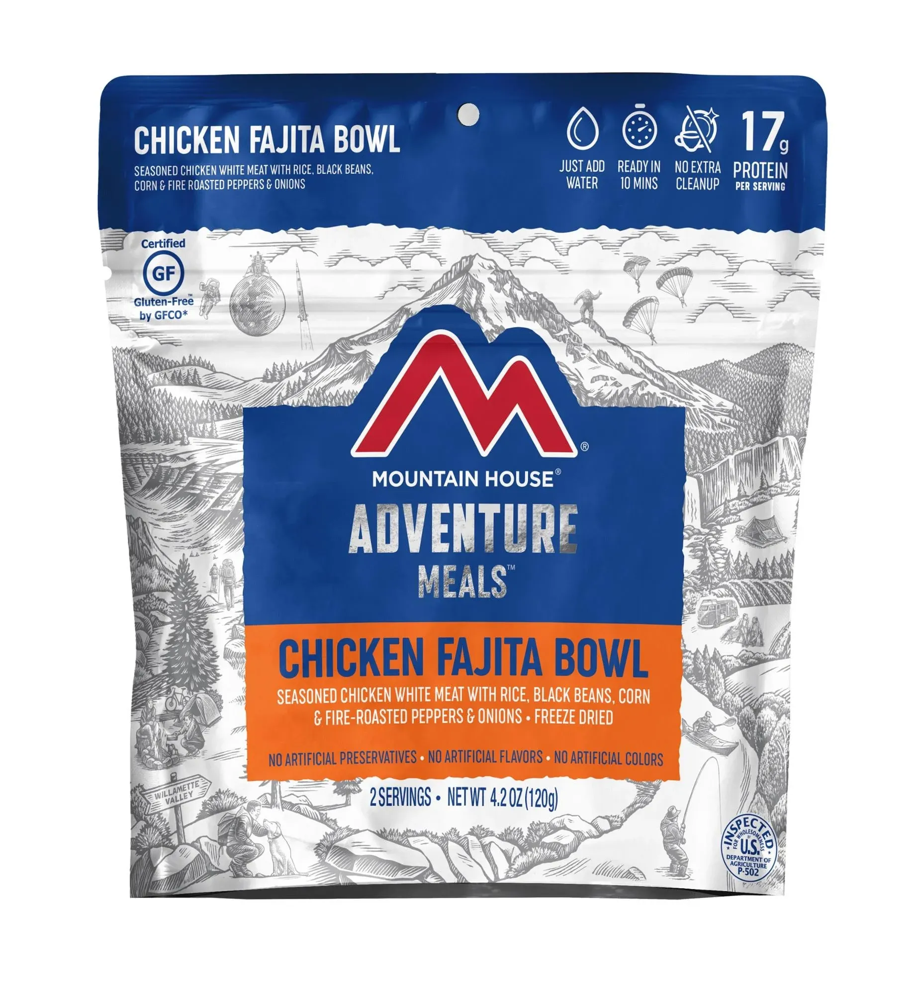 Mountain House Chicken Fajita Bowl