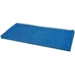 DMI Convoluted Foam Bed Hospital Size Pad Mattress Topper - Blue