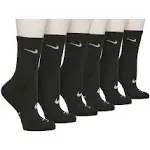 Nike Boys' 3BRAND by Russell Wilson Dri-FIT Crew Socks (6-Pack