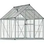 Palram HG5508 Hybrid Greenhouse, Silver