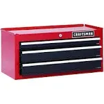 Craftsman 2000 Series 26-in W x 12.25-in H 3-Drawer Steel Tool Chest (Red) Cmst98246rb