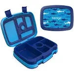 Bentgo Prints Kids Lunch Box, Shark