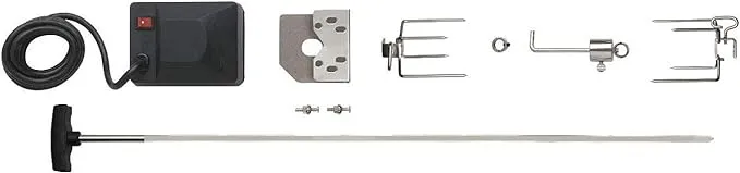 Napoleon 69211 Heavy Duty Rotisserie Kit for Large Grills