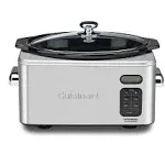 Cuisinart PSC-650 Stainless Steel 6.5 Quart Programmable Slow Cooker