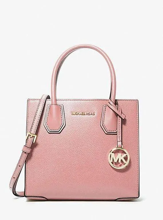 Michael Kors Women's Mercer Pebbled Leather Crossbody Bag