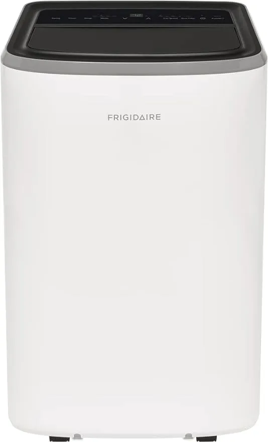 Bundle of Frigidaire FHPC102AC1 Portable Room Air Conditioner, 6500 BTU Easy-to-Clean Washable Filter, in White + Frigidaire PureAir RAC-5 Premium Air Conditioner Filter