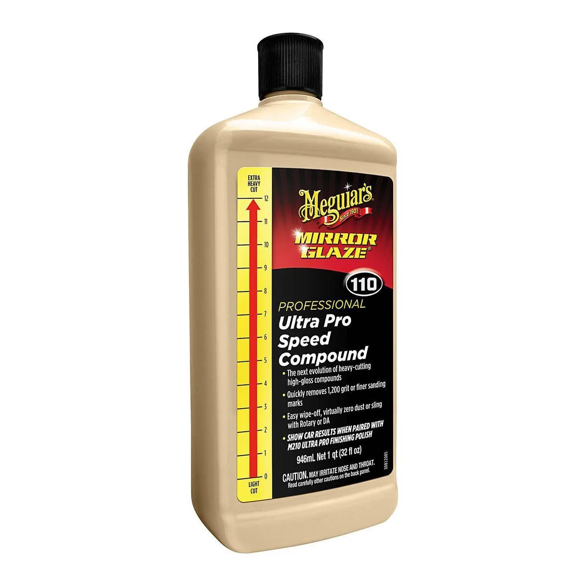 Meguiar's M11001 Mirror Glaze Ultra Pro Speed Compound - 1 Gallon Container