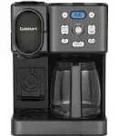 Cuisinart 12 Cup Coffee Maker and Single-Serve Brewer - Black Stainless Steel - SS-16BKS