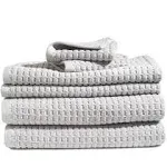 Dkny Quick Dry 6-Piece Towel Set - Grey