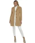 Calvin Klein Women&#039;s Cashmere Wool Blend Coat, Camel, Size 6