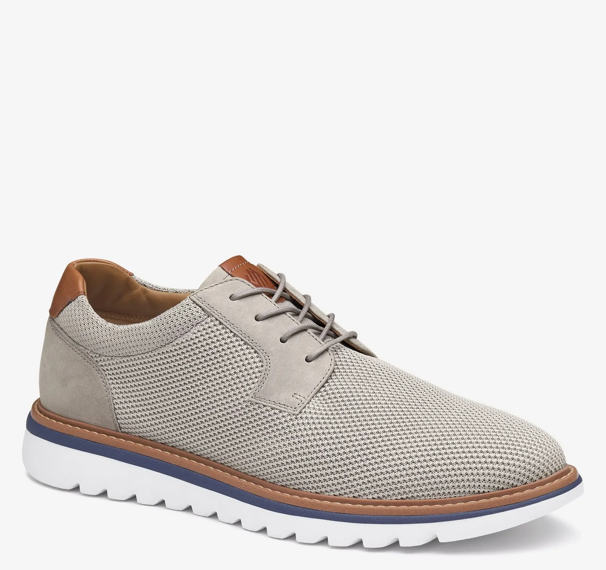 Johnston & Murphy Men's Braydon Knit Plain Toe