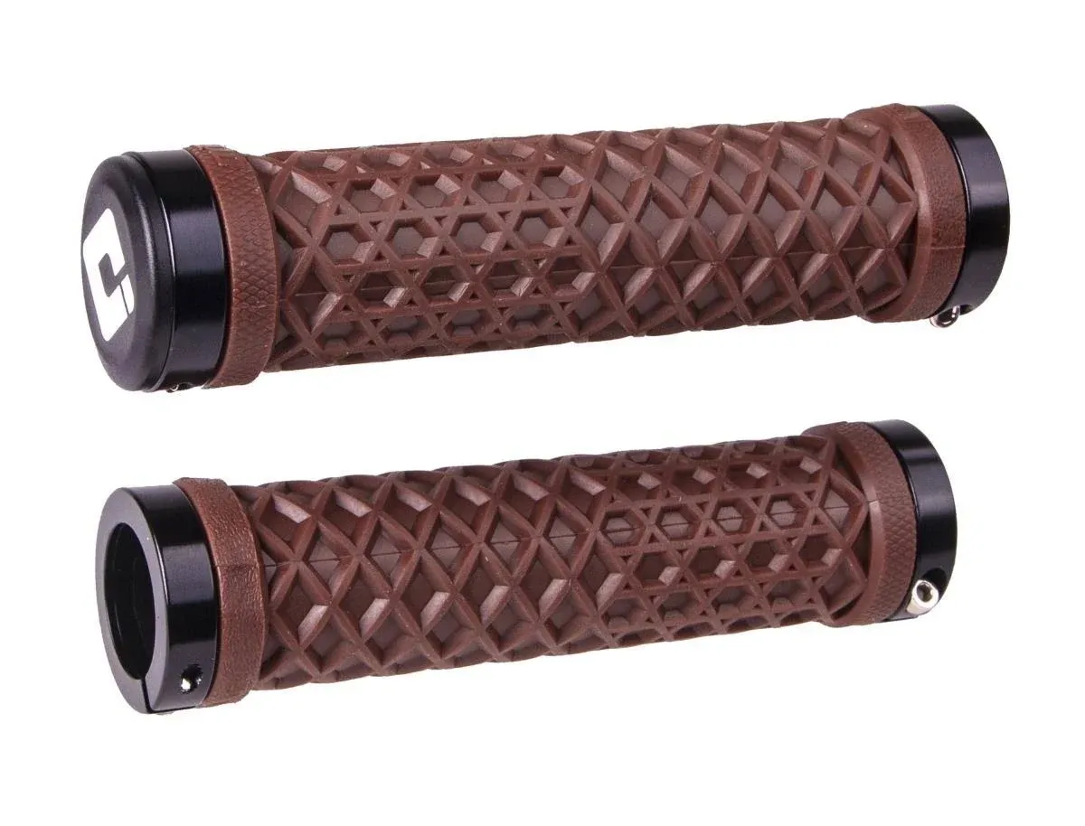 ODI Flangeless Vans Lock On Grips Brown