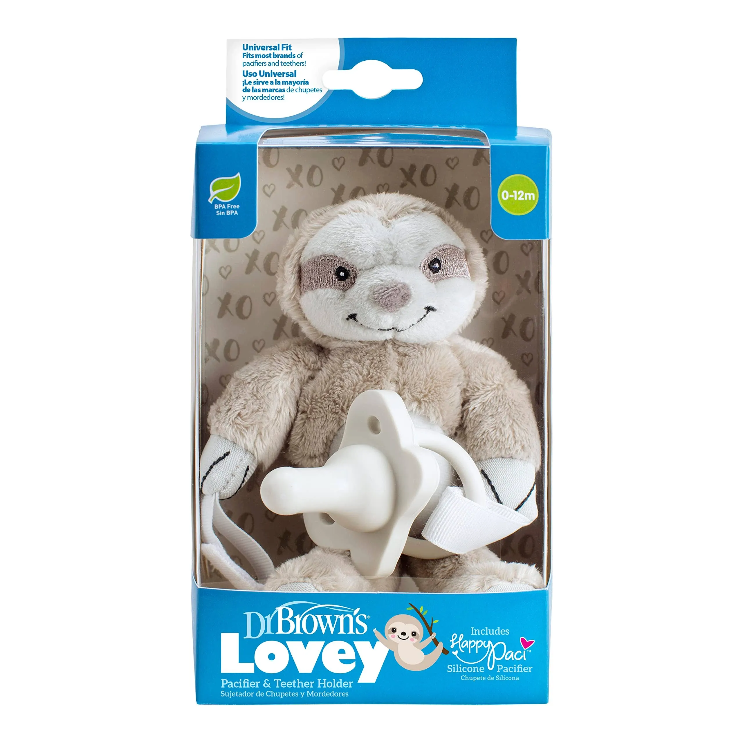 Dr Browns Pacifier & Teether Holder, Lovey