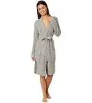 Barefoot Dreams CozyChic Lite Ribbed Robe Dove Gray / S/M