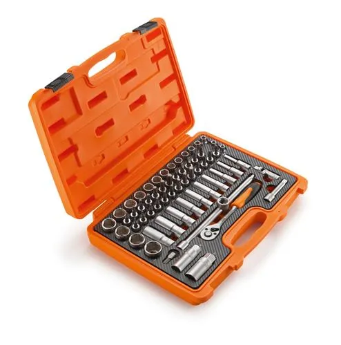 KTM 60-Piece 3/8" Socket Set & Toolbox