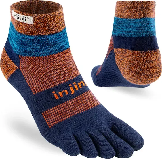 Injinji Trail Midweight Mini Crew Granite S