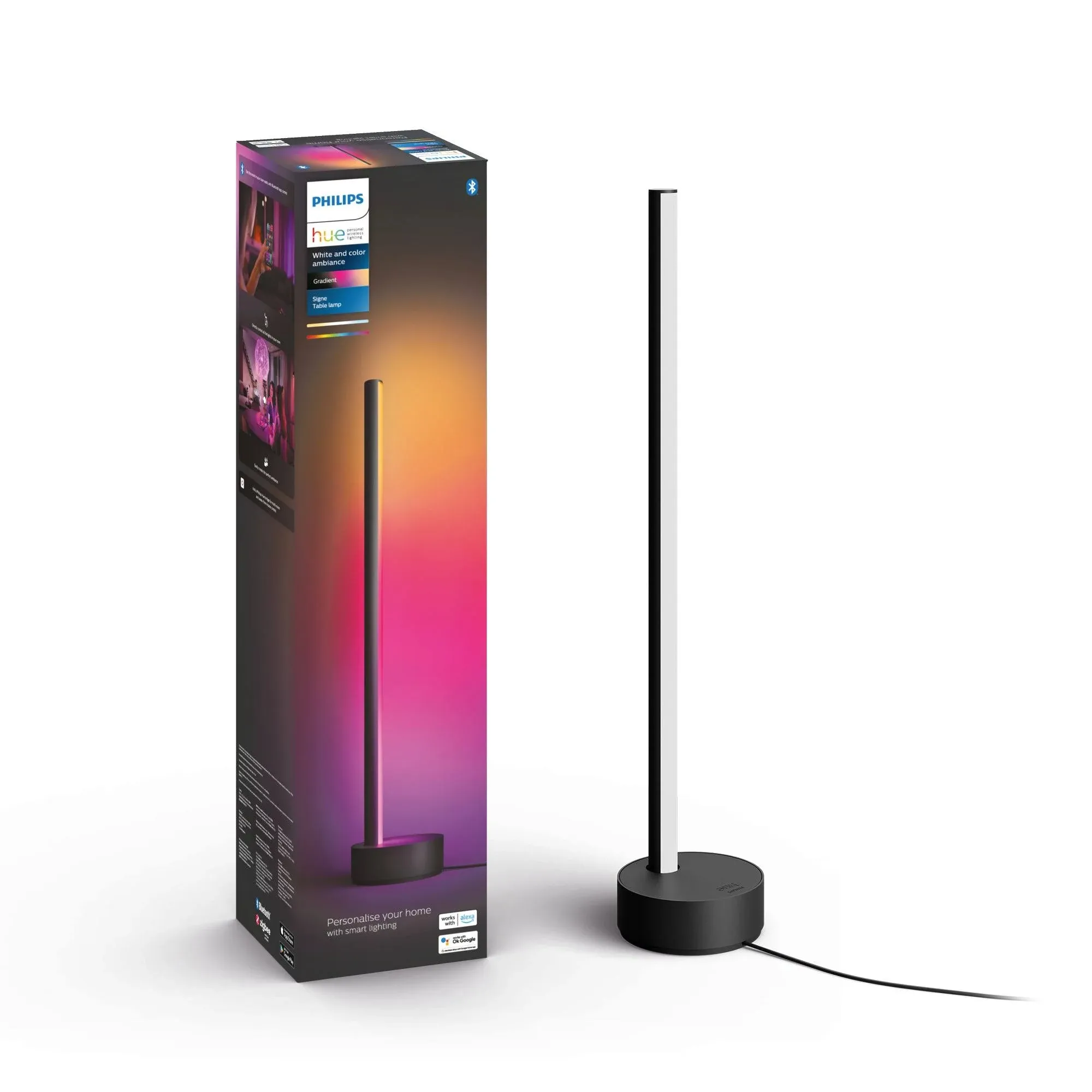 Philips Hue Gradient Signe Table Lamp - Black