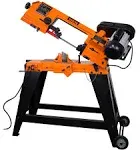 Wen BA4664 4 in. x 6 in. Metal-Cutting Band Saw with Stand