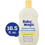 Baby Magic Moisturizing Soft Powder Scent Hair & Body Wash 16.5 fl oz