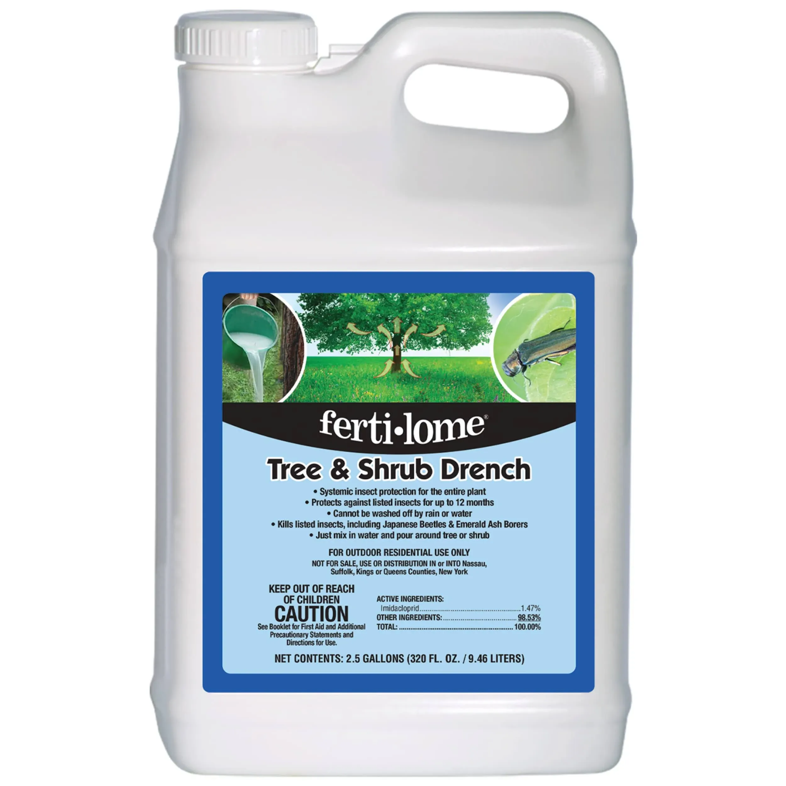 Fertilome Tree & Shrub Systemic Insect Drench - 2.5 Gal