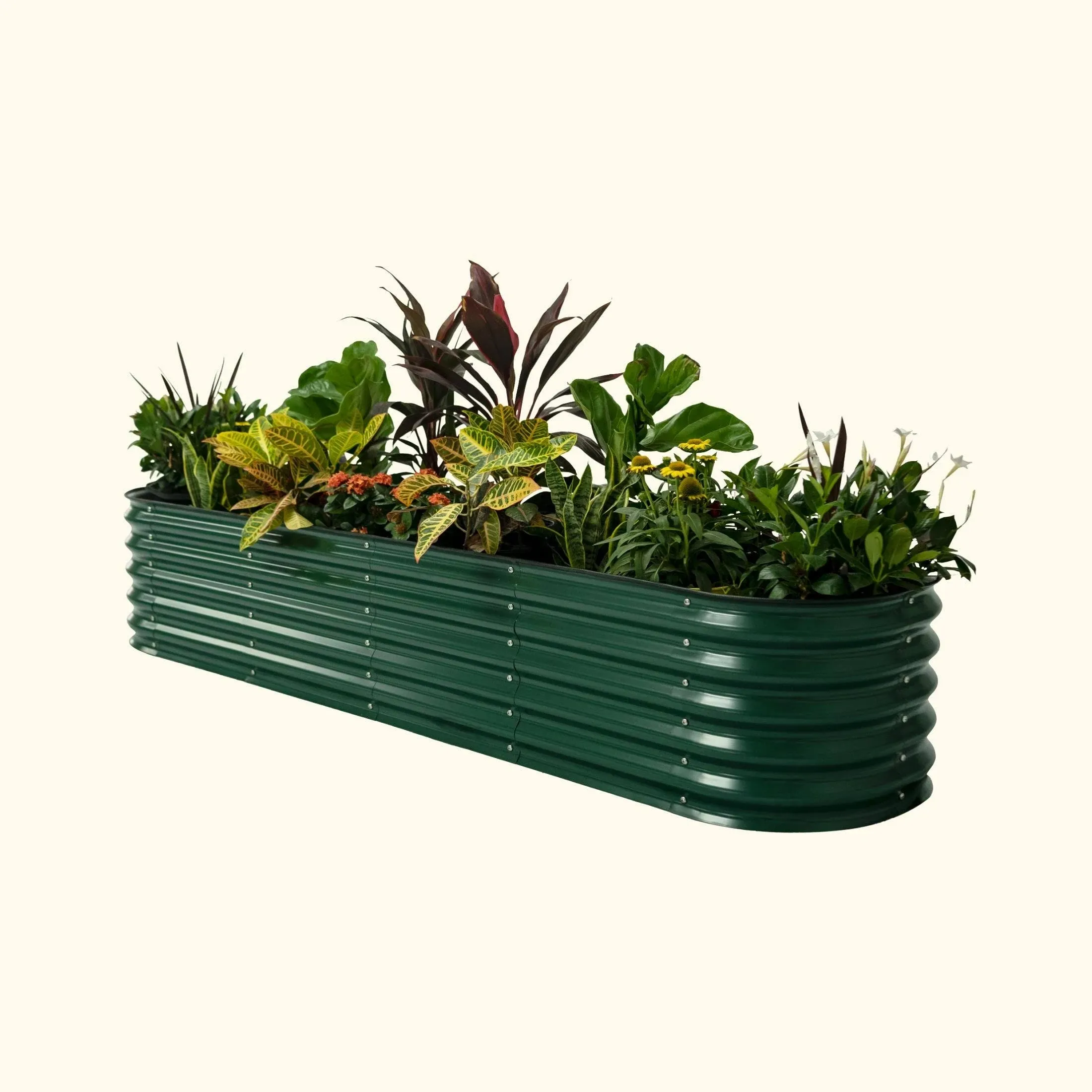 garden Raised Garden Bed Kits, 17&#034; Tall 9 in 1 8ft X 2ft Metal Planter stands