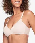 Warner's Women's No Side Effects Underarm-Smoothing Comfort Wireless Lightly Lined T-Shirt Bra 1056