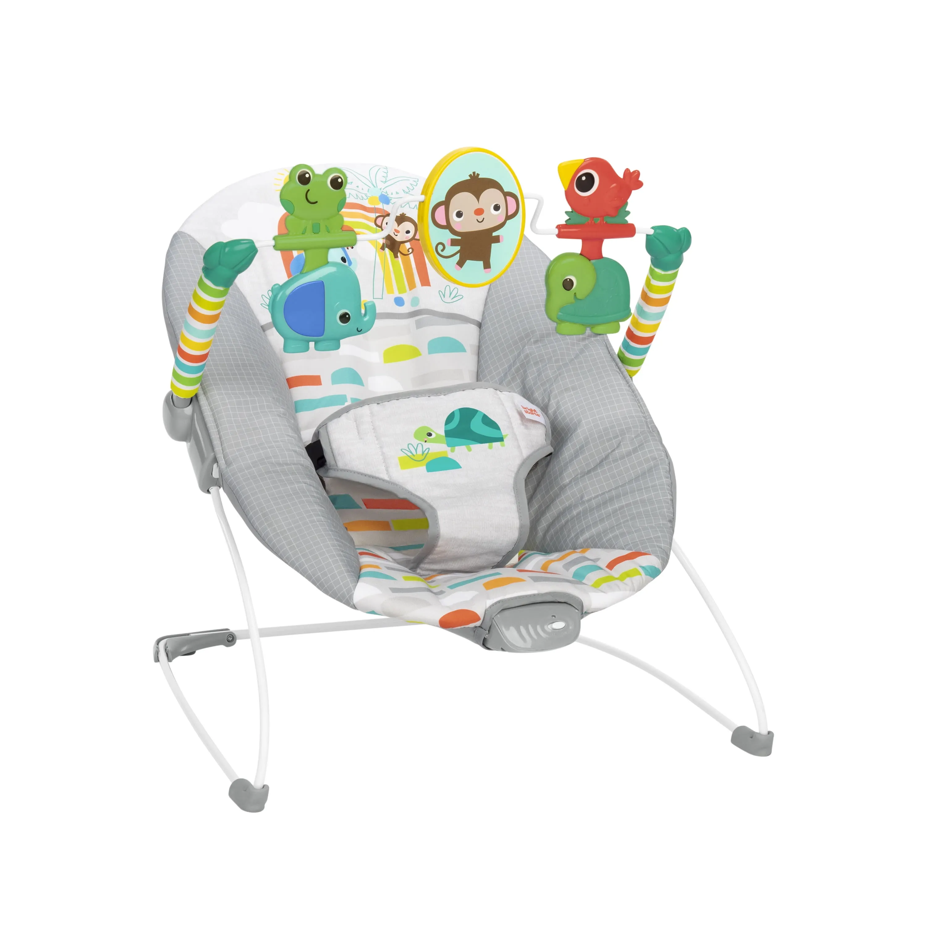 Bright Starts Playful Paradise Vibrating Baby Bouncer